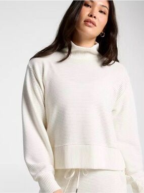 NWT Calia Elevate Rib Mock Neck - S